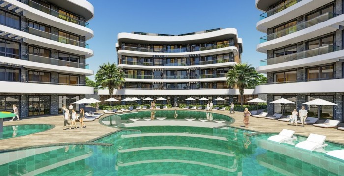 Apartments, Turkey, Alanya, Оба (009443) - pictures 1