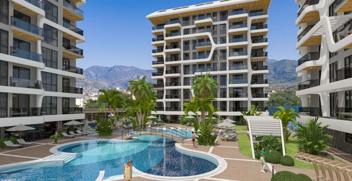 Apartments, Turkey, Alanya, Тосмур (009202) - pictures 1