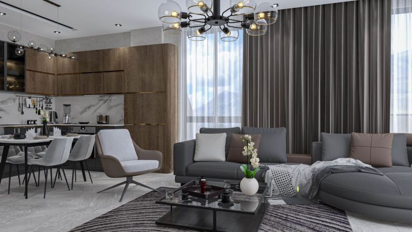 Квартиры, Турция, Алания, Тосмур (009202) - фото 38