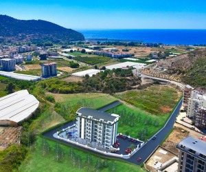 Apartments in a boutique complex in Gazipasa area at the commencement of construction (010416)