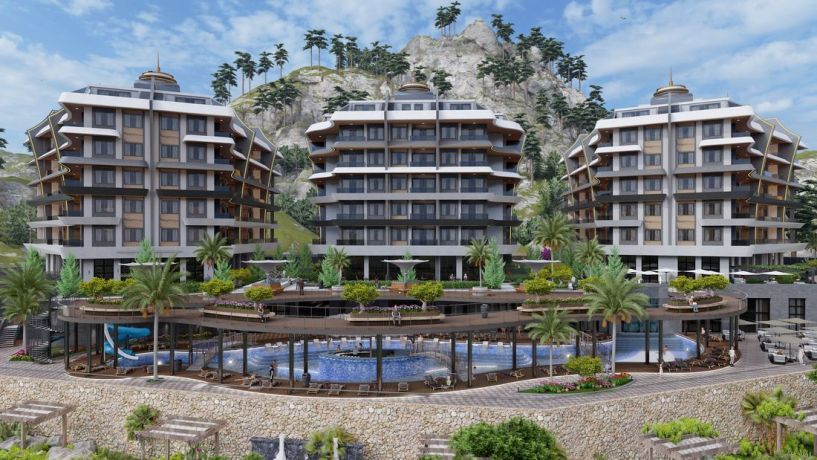 Apartments, Turkey, Alanya, Mahmutlar (013473) - pictures 1