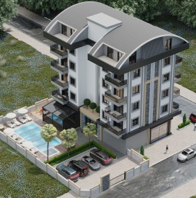 Квартиры на стадии строительства в районе Каргыджак (00395)