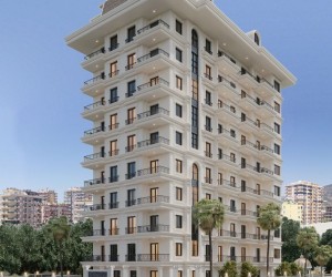 Apartments in Mahmutlar 300 m from the sea (00698)