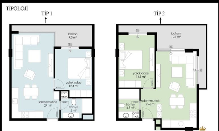Квартири, Туреччина, Аланія, Каргиджак (006455) - фото 14