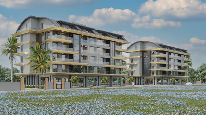 Квартири, Туреччина, Аланія, Каргиджак (006455) - фото 1