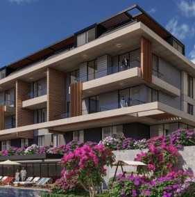 Квартиры от застройщика в районе пляжа Клеопатра (007455)