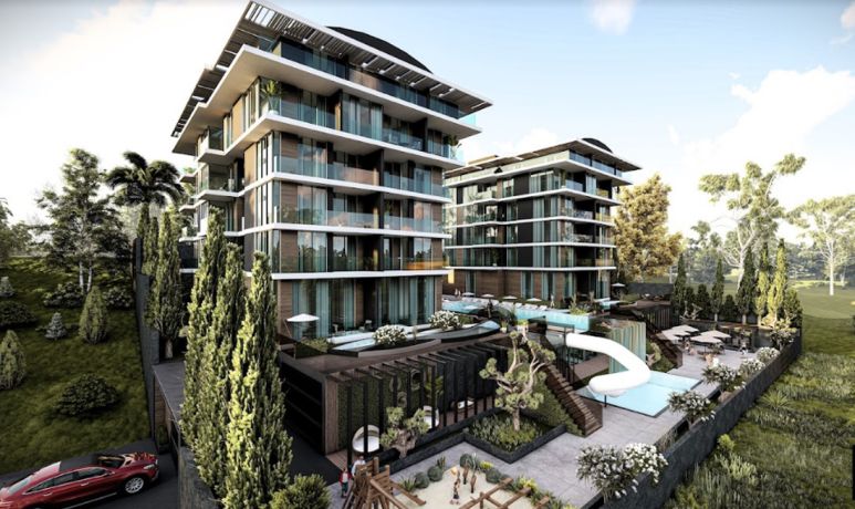 Квартири, Туреччина, Аланія, Клеопатра (025121) - фото 1