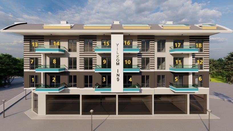 Apartments, Turkey, Alanya, Паяллар (007460) - pictures 4