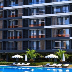 Новый проект квартир отельной концепции в районе Чиплаклы (001141)