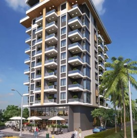 Современные квартиры от застройщика в районе Махмутлар (010398)