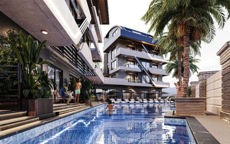 Apartments, Turkey, Alanya, Cikcilli (023459) - pictures 1