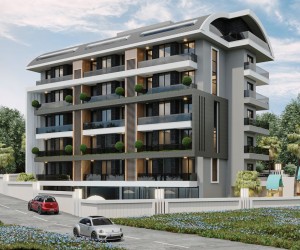 Новый комплекс апартаментов в районе Авсаллар (00578)