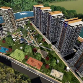 Spacious apartments 3 + 1 from the developer in Mersin (016164)