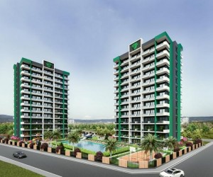 Apartments in a new complex in Mersin (009165)