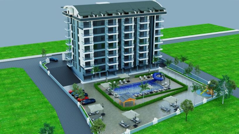 Квартири, Туреччина, Аланія, Газіпаша (013416) - фото 1