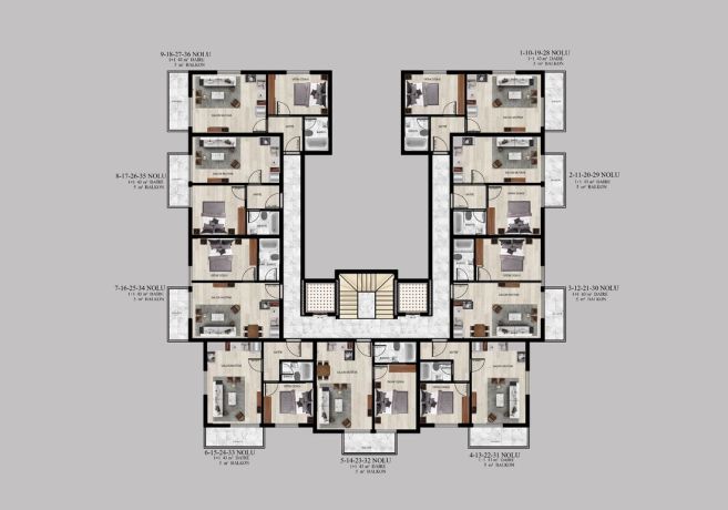 Apartments, Turkey, Alanya, Konakli (009470) - pictures 26