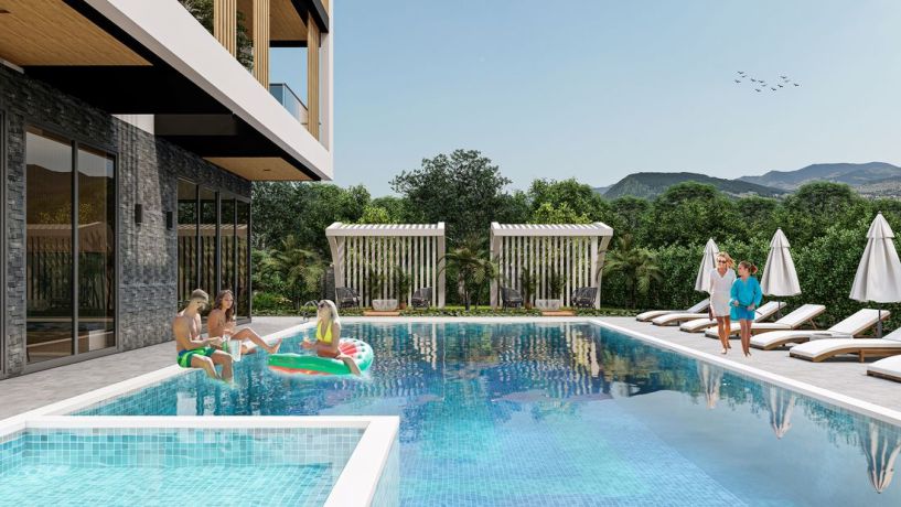 Квартиры, Турция, Алания, Паяллар (00464) - фото 9