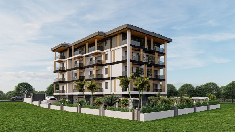 Квартиры, Турция, Алания, Паяллар (00464) - фото 1