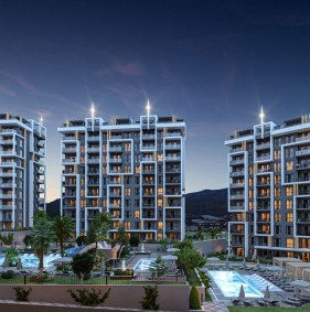 Apartments between the magnificent Taurus Mountains and the world famous Incekum Beach, Avsallar District (00729)