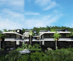 Complex of villas near the national park on Layan Beach (073317)