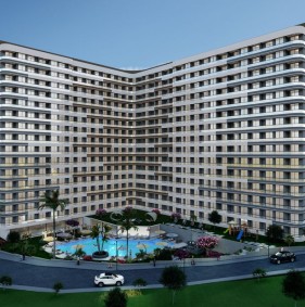 Старт продаж! Просторные квартиры в 400 метрах от моря, район Эрдемли (019164)