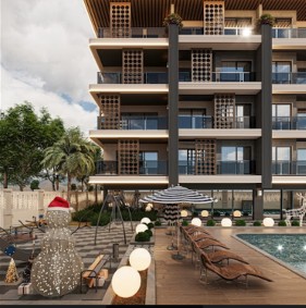 Квартиры в новом жилом комплексе от застройщика в Алании, район Оба (024459)