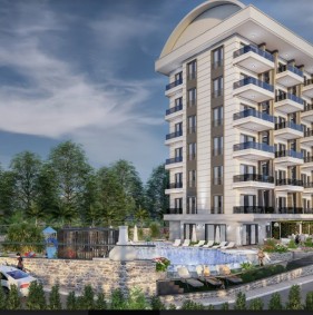 New apartment complex in Demirtas, Alanya (005466)