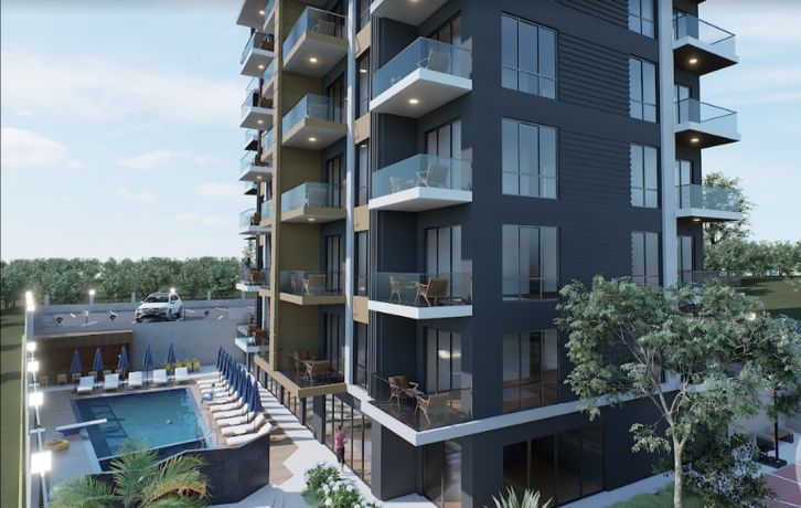 Квартири, Туреччина, Аланія, Демірташ (00746) - фото 1