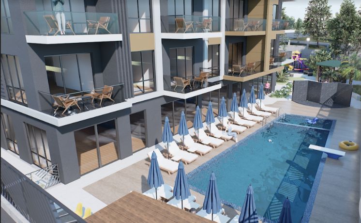 Квартири, Туреччина, Аланія, Демірташ (00746) - фото 10