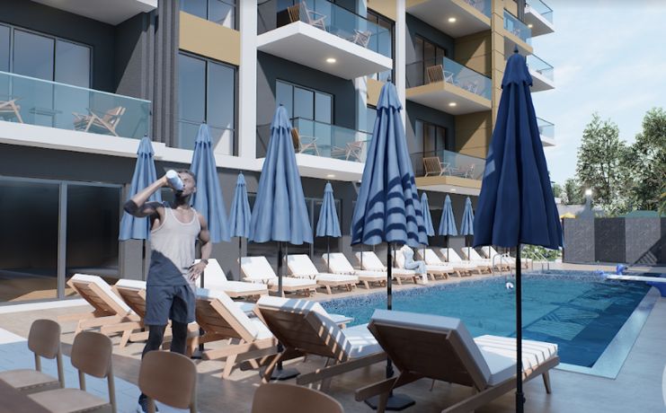 Квартири, Туреччина, Аланія, Демірташ (00746) - фото 7