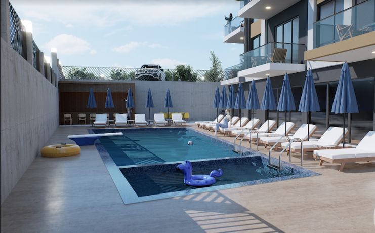 Квартири, Туреччина, Аланія, Демірташ (00746) - фото 11