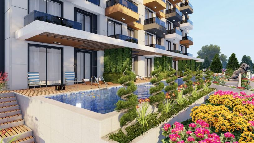 Квартиры, Турция, Алания, Газипаша (004189) - фото 14