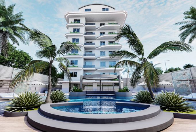 Квартири, Туреччина, Аланія, Газіпаша (012472) - фото 1