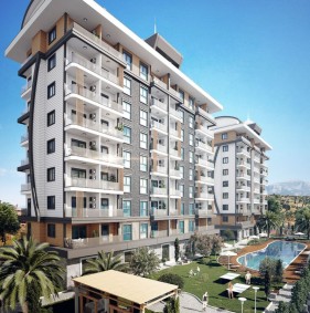 Разнообразные апартаменты в новом жилом комплексе в районе Паяллар (00302)