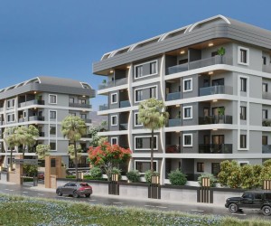 Spacious apartments in a complex with infrastructure in Gazipasa (00506)