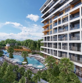 Квартиры в роскошном жилом комплексе в районе Тосмур (010202)