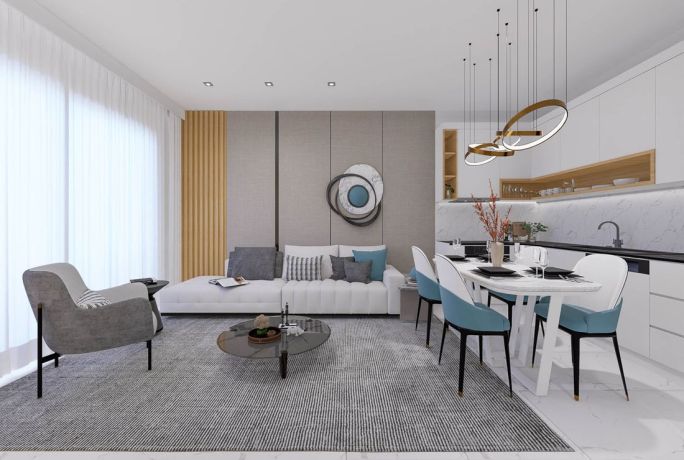 Квартиры, Турция, Алания, Тосмур (010202) - фото 8