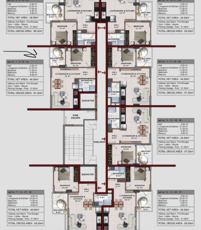 Apartments, Turkey, Alanya, Оба (05600) - pictures 6