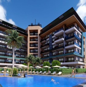 Масштабный жилой комплекс премиум-класса от застройщика в районе Каргыджак (014416)