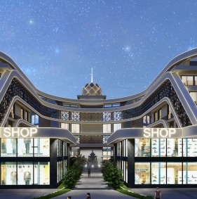 Новый привлекательный проект, идеально подходящий для бизнес-офисов и магазинов в районе Оба (01914)