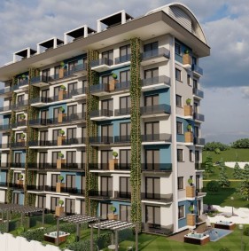 Новые квартиры от застройщика в районе Демирташ (009460)