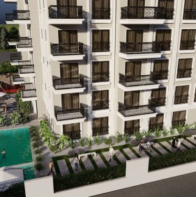 Квартиры в новом жилом комплексе от застройщика в районе Демирташ (010460)