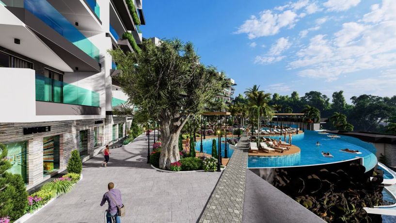 Квартири, Туреччина, Аланія, Каргиджак (001182) - фото 11