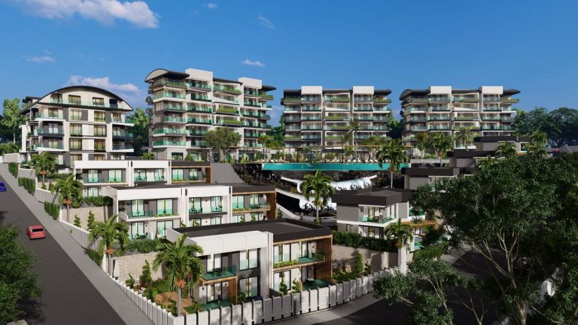 Квартири, Туреччина, Аланія, Каргиджак (001182) - фото 1