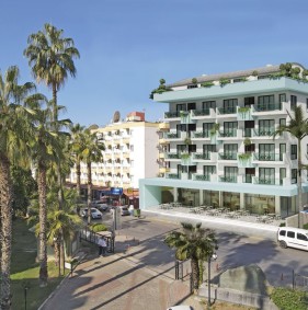 Современный жилой комплекс в 100 метрах от моря в районе Оба (003182)