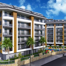 Квартира від інвестора в сучасному житловому комплексі в районі Тосмур (10100)