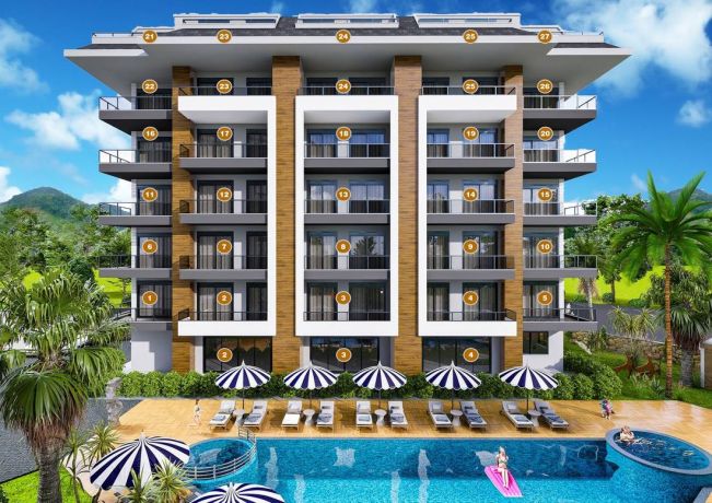 Apartments, Turkey, Alanya, Тосмур (10100) - pictures 2