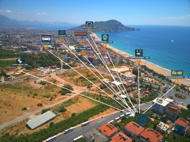 Apartments, Turkey, Alanya, Kleopatra (10800) - pictures 2