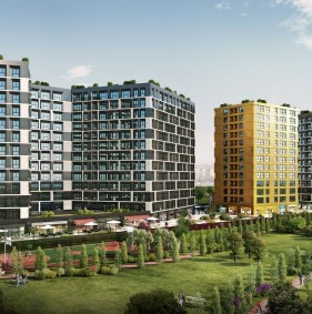 Квартиры в жилом комплексе в Стамбуле (110345)