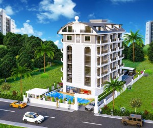 Apartment from an investor in a residential complex under construction in Oba (10100)